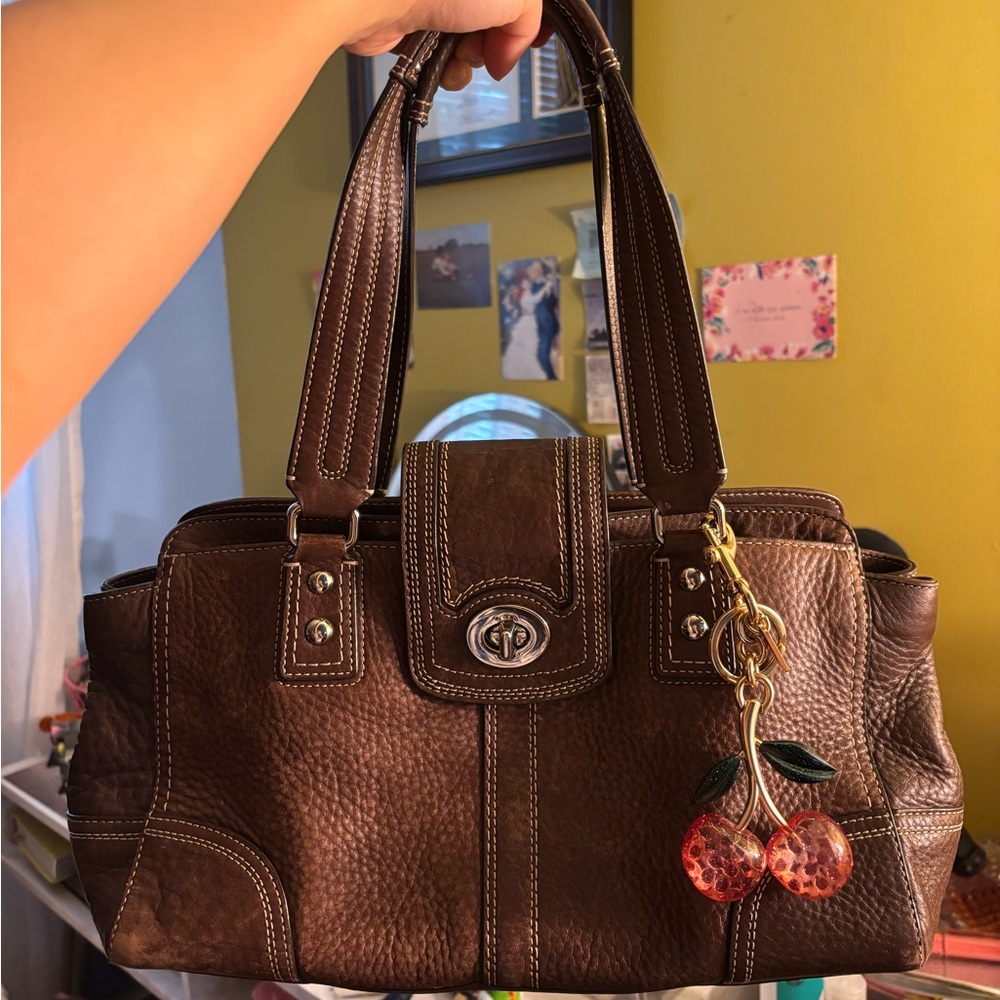 Coach Brown Leather Bag